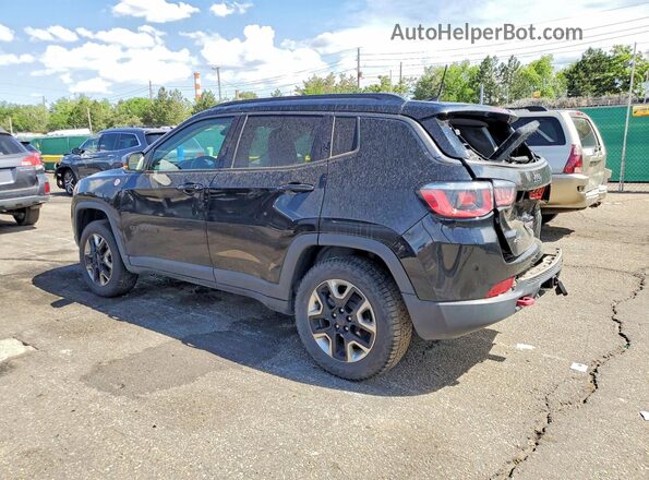 3C4NJDDB8HT635410 2017 JEEP COMPASS Black Задня ліва чверть