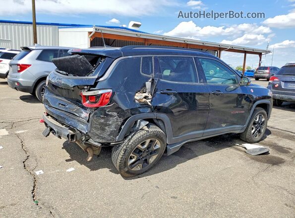 3C4NJDDB8HT635410 2017 JEEP COMPASS Black Задня права чверть