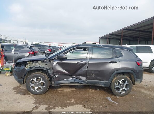 3C4NJDDB8NT111735 2022 JEEP COMPASS Gray 360 interior view