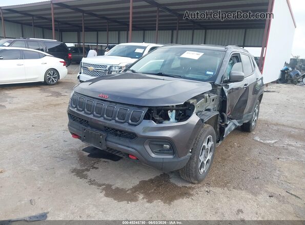 3C4NJDDB8NT111735 2022 JEEP COMPASS Gray Front left