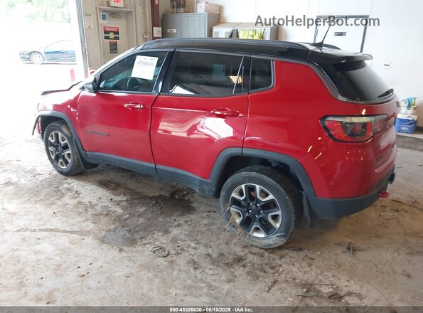 3C4NJDDB9JT128294 2018 JEEP COMPASS Red Tył lewy