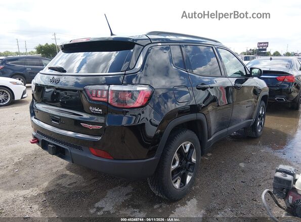 3C4NJDDB9JT307306 2018 JEEP COMPASS Black Հետևի աջ