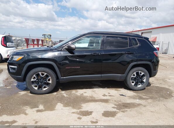 3C4NJDDB9JT307306 2018 JEEP COMPASS Black Սալոնի 360 աստիճան տեսք