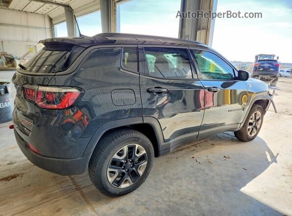 3C4NJDDB9JT342623 2018 JEEP COMPASS Blue Rear right