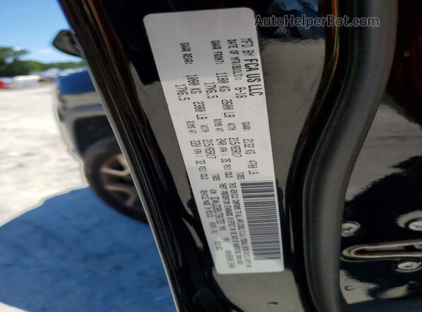 3C4NJDDB9JT501723 2018 JEEP COMPASS Black VIN sticker view