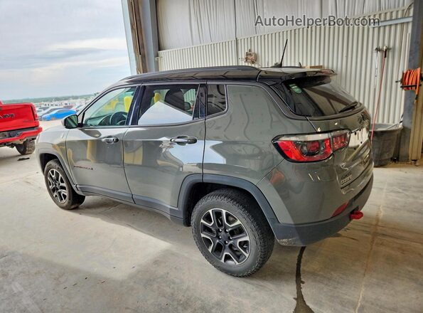 3C4NJDDB9KT828978 2019 JEEP COMPASS Gray უკანა მარცხენა