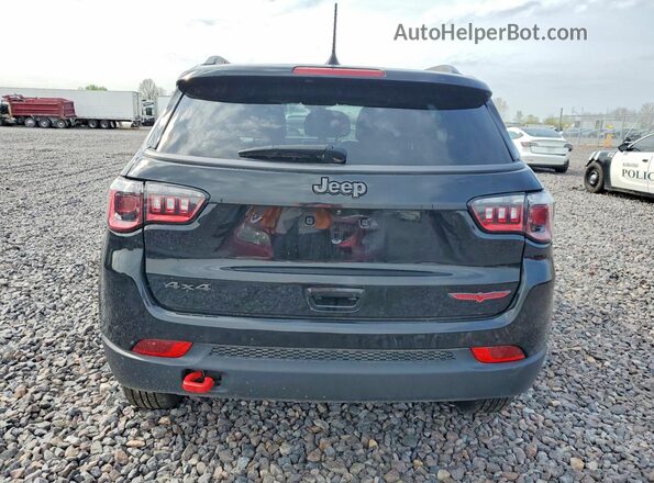 3C4NJDDB9NT191160 2022 JEEP COMPASS Black Rear view