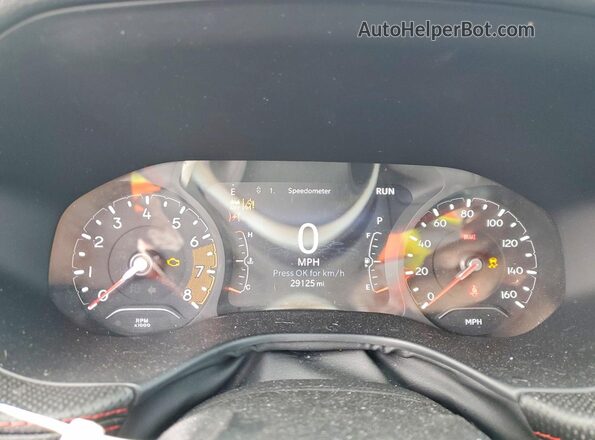 3C4NJDDB9NT191160 2022 JEEP COMPASS Black Instrument cluster view