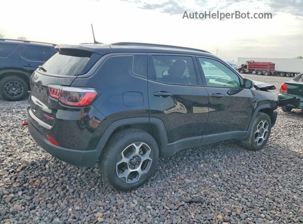 3C4NJDDB9NT191160 2022 JEEP COMPASS Black Rear right