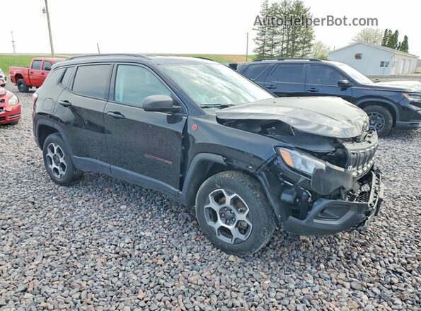 3C4NJDDB9NT191160 2022 JEEP COMPASS Black Front right