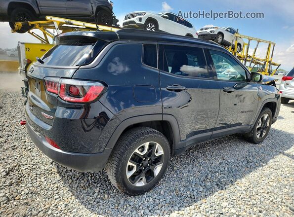 3C4NJDDBXJT234771 2018 JEEP COMPASS Gray Trasero derecho