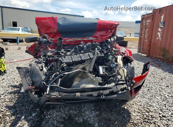 3C4NJDDBXJT457182 2018 JEEP COMPASS Красный Вид спереди