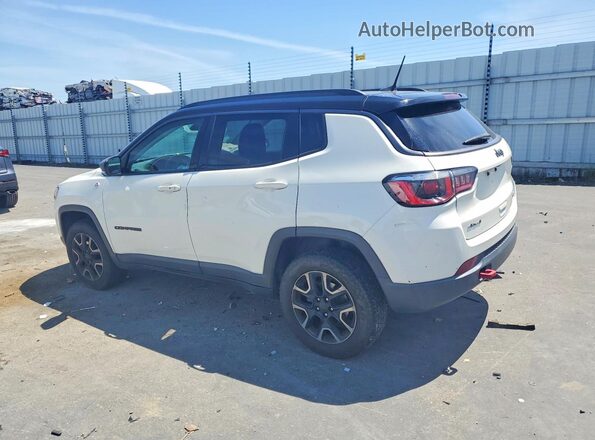 3C4NJDDBXKT670943 2019 JEEP COMPASS White Задня ліва чверть