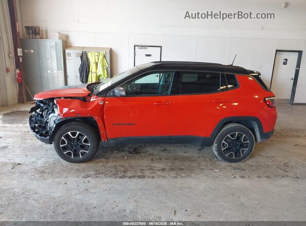 3C4NJDDBXKT800588 2019 JEEP COMPASS Orange Սալոնի 360 աստիճան տեսք