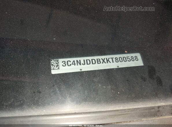3C4NJDDBXKT800588 2019 JEEP COMPASS Orange Շարժիչի բաժամունքի տեսք