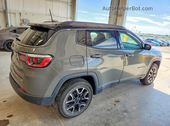 3C4NJDDBXLT123480 2020 JEEP COMPASS Gray Rear right
