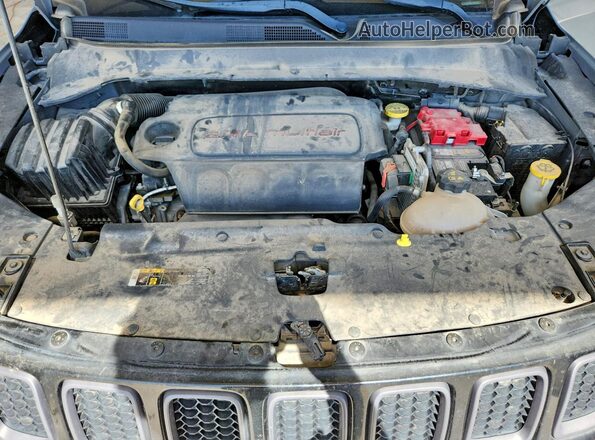 3C4NJDDBXLT123480 2020 JEEP COMPASS Gray Rear interior view