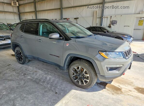 3C4NJDDBXLT123480 2020 JEEP COMPASS Gray Front right