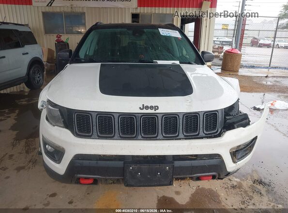 3C4NJDDBXMT600684 2021 JEEP COMPASS White Vista del cuadro de instrumentos