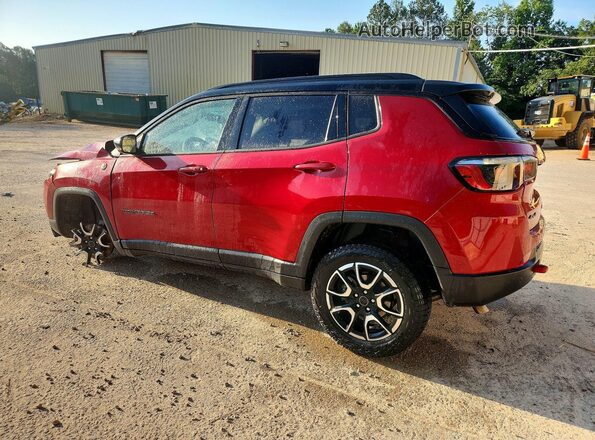 3C4NJDDN0ST522732 2025 JEEP COMPASS Red უკანა მარცხენა
