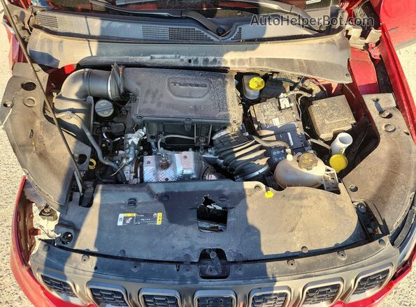 3C4NJDDN0ST522732 2025 JEEP COMPASS Red ძრავის განყოფილების ხედი