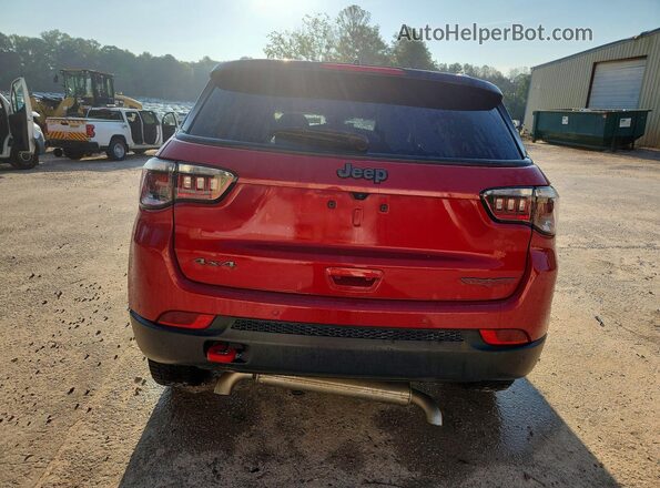 3C4NJDDN0ST522732 2025 JEEP COMPASS Red უკანა ხედი