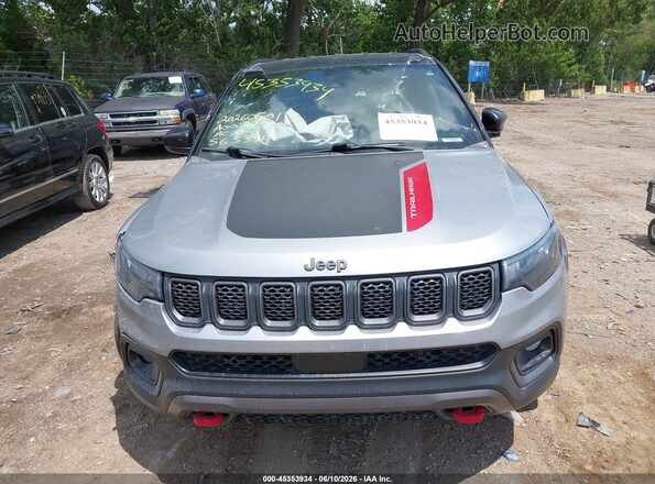3C4NJDDN1PT565399 2023 JEEP COMPASS Silver Вид панелі приладів