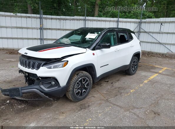 3C4NJDDN1ST524604 2025 JEEP COMPASS White Przód lewy