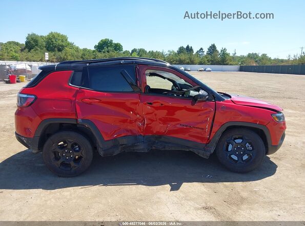 3C4NJDDN2RT594882 2024 JEEP COMPASS Красный Панорамный вид салона 360°