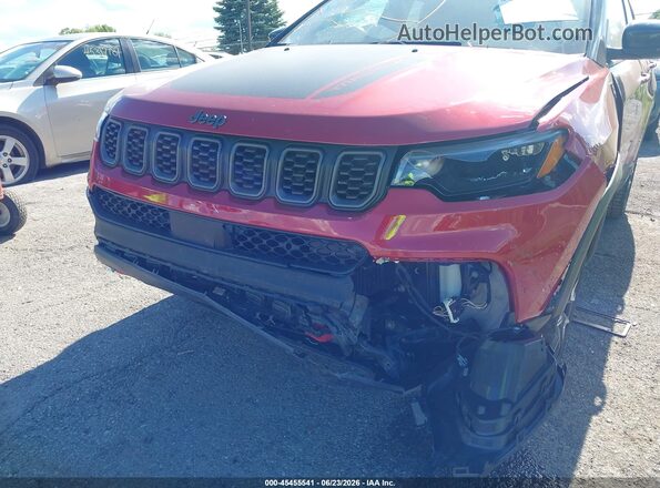 3C4NJDDN3ST532946 2025 JEEP COMPASS Красный Вид спереди