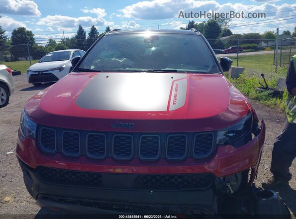 3C4NJDDN3ST532946 2025 JEEP COMPASS Красный Вид щитка приборов