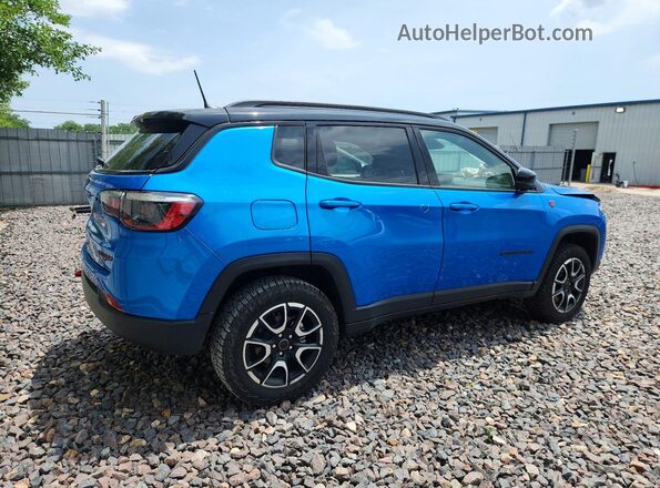 3C4NJDDN5ST556651 2025 JEEP COMPASS Blue Tył prawy