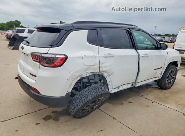 3C4NJDDN5ST590170 2025 JEEP COMPASS White Trasero derecho