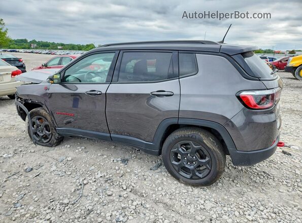 3C4NJDDN7PT528003 2023 JEEP COMPASS Gray Rear left