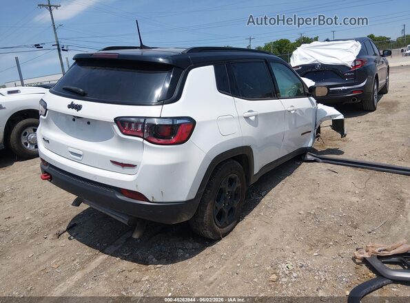 3C4NJDDN7PT565259 2023 JEEP COMPASS White Trasero derecho