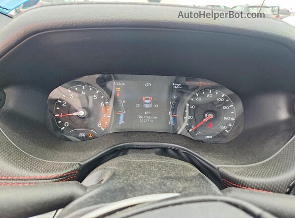 3C4NJDDN7RT100130 2024 JEEP COMPASS Blue Widok zestawu wskaźników