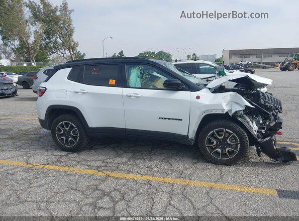 3C4NJDDN8ST553453 2025 JEEP COMPASS White Widok wnętrza z tyłu