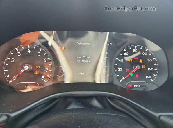 3C4NJDDN9RT108150 2024 JEEP COMPASS Gray Instrument cluster view