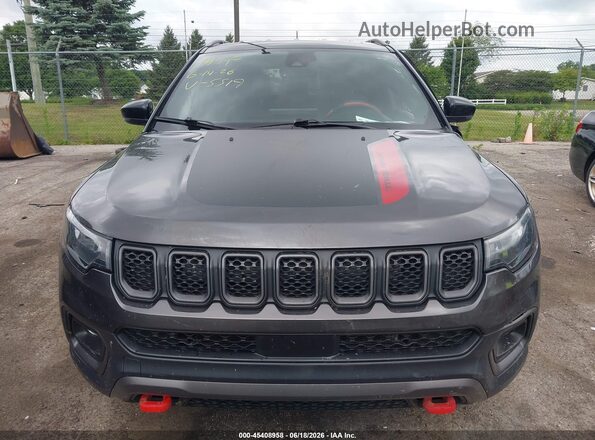 3C4NJDDNXRT595519 2024 JEEP COMPASS Gray Вид щитка приладів