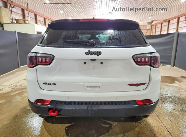 3C4NJDDNXST556564 2025 JEEP COMPASS White Widok z tyłu