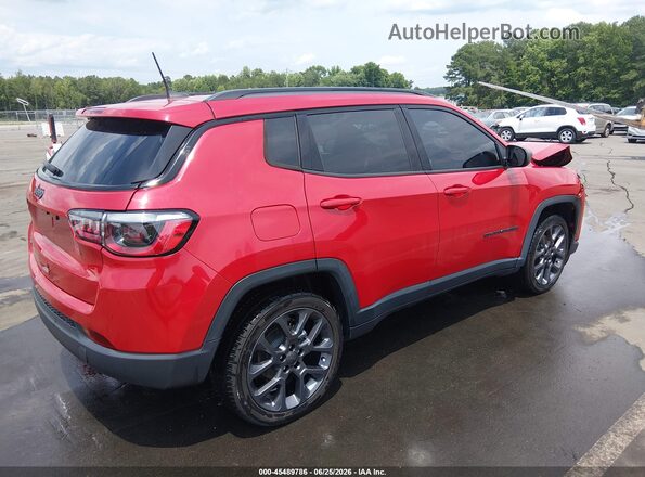 3C4NJDEB4MT535491 2021 JEEP COMPASS Red Trasero derecho