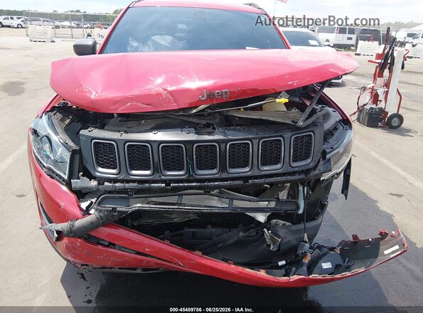 3C4NJDEB4MT535491 2021 JEEP COMPASS Red Vista frontal