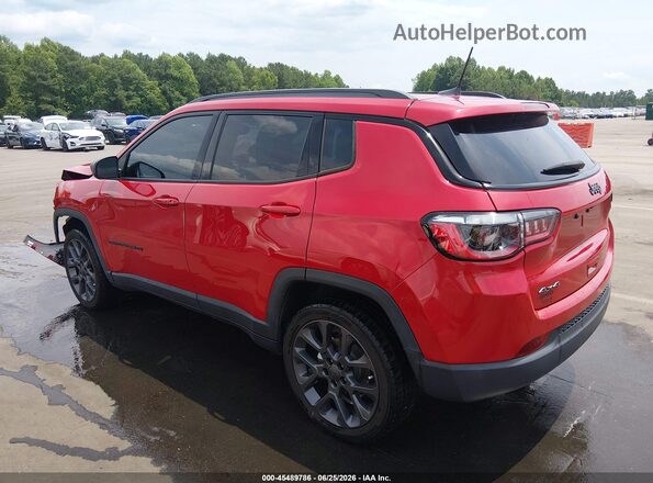 3C4NJDEB4MT535491 2021 JEEP COMPASS Red Trasero izquierdo