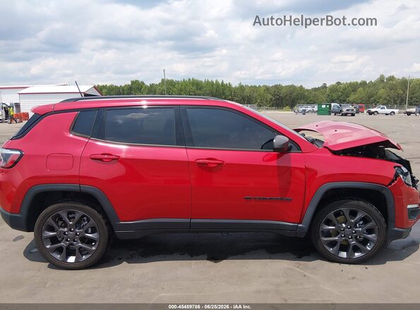 3C4NJDEB4MT535491 2021 JEEP COMPASS Red Vista interior trasera