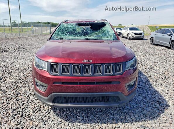 3C4NJDEB5MT517114 2021 JEEP COMPASS Red Widok z przodu