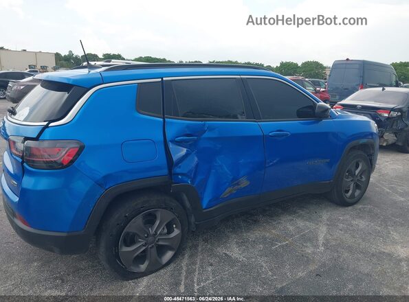 3C4NJDFB0NT109765 2022 JEEP COMPASS Blue Вид спереду