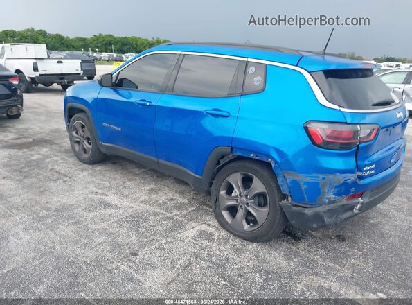 3C4NJDFB0NT109765 2022 JEEP COMPASS Blue Задня ліва чверть