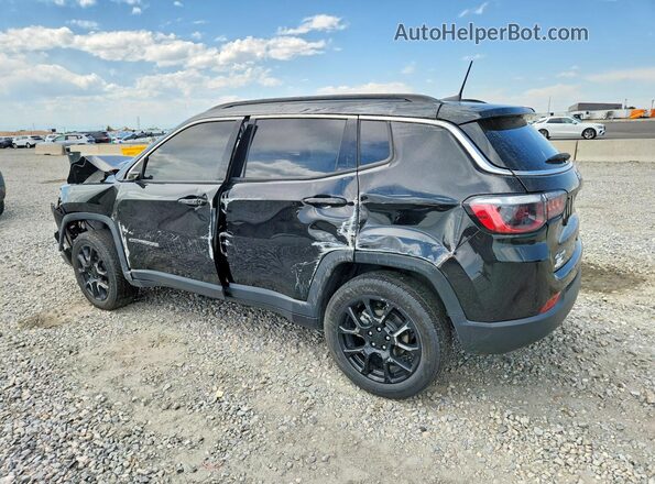 3C4NJDFB0NT130258 2022 JEEP COMPASS Black Հետևի ձախ