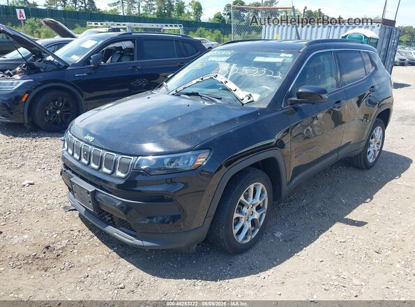 3C4NJDFB0NT221398 2022 JEEP COMPASS Black Front left