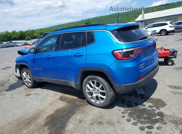 3C4NJDFB1NT117633 2022 JEEP COMPASS Blue Задня ліва чверть